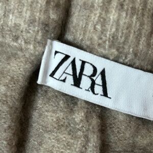 Medium Woman - Zara Soft-Touch Knitted Beige Lounge Wear Pants